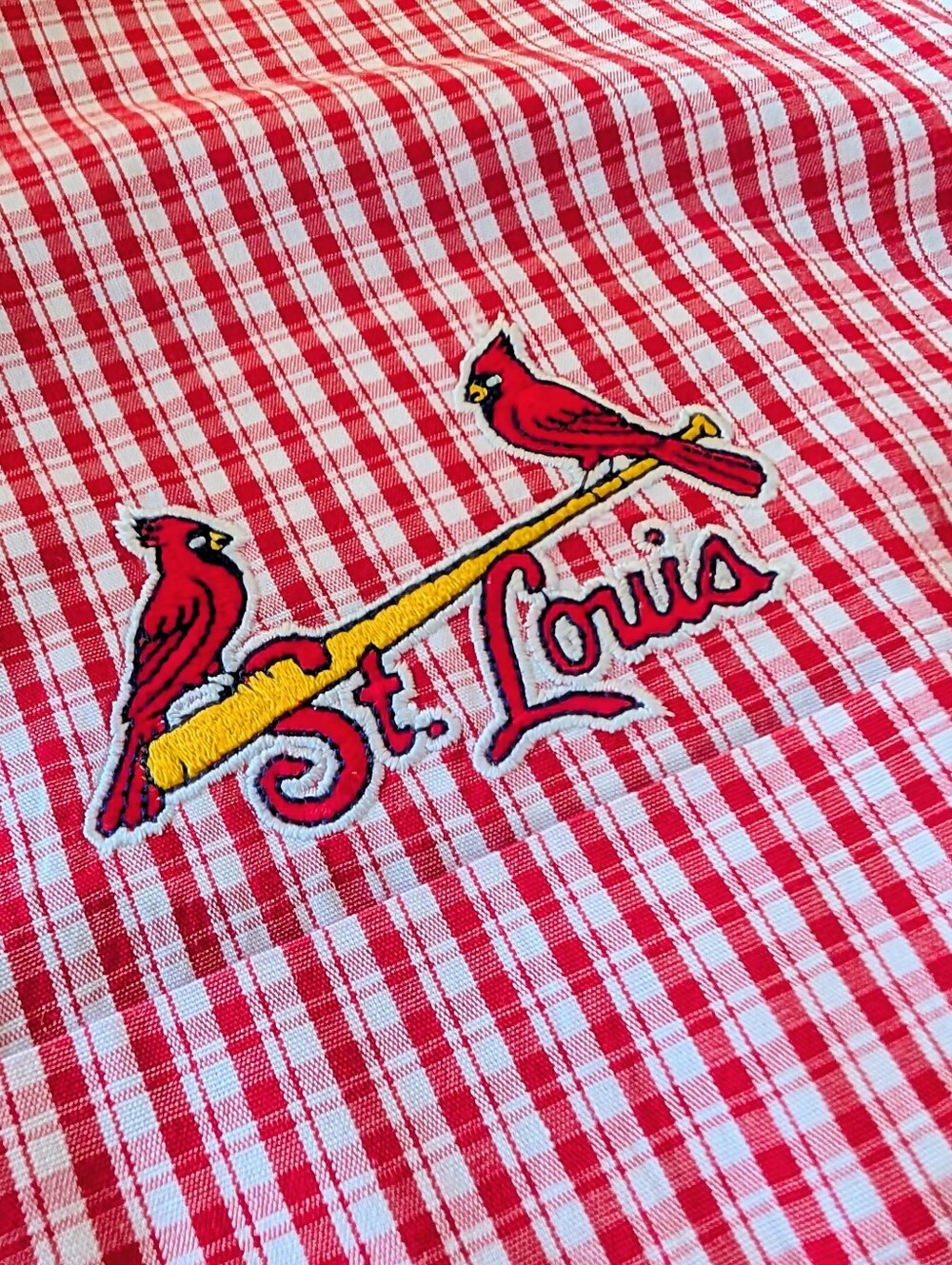 Antigua St. Louis Cardinals Button-down Shirt